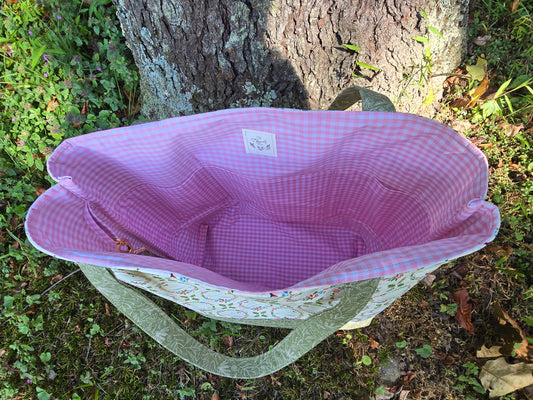 Maple Quilted Tote Bags