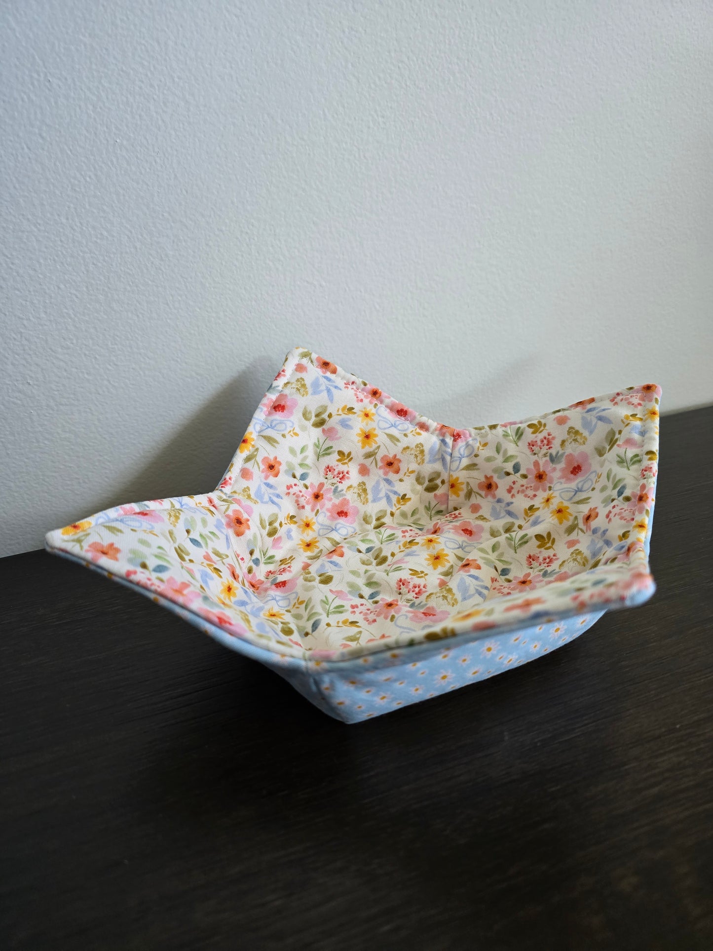 Blue Floral Mythwood Bowl Cozy