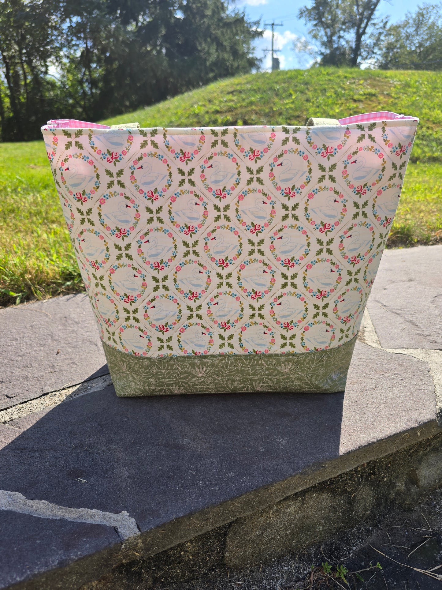 Maple Quilted Tote Bags