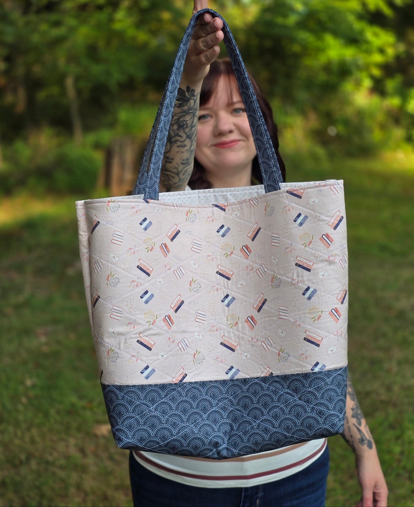 Maple Quilted Tote Bags