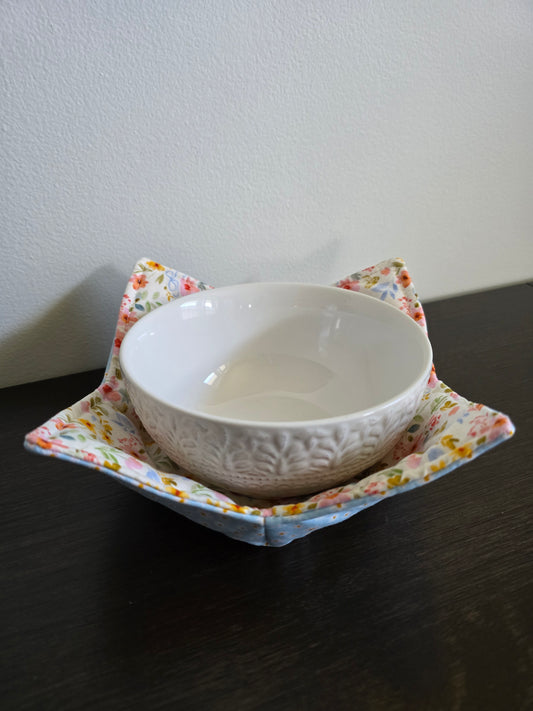 Blue Floral Mythwood Bowl Cozy