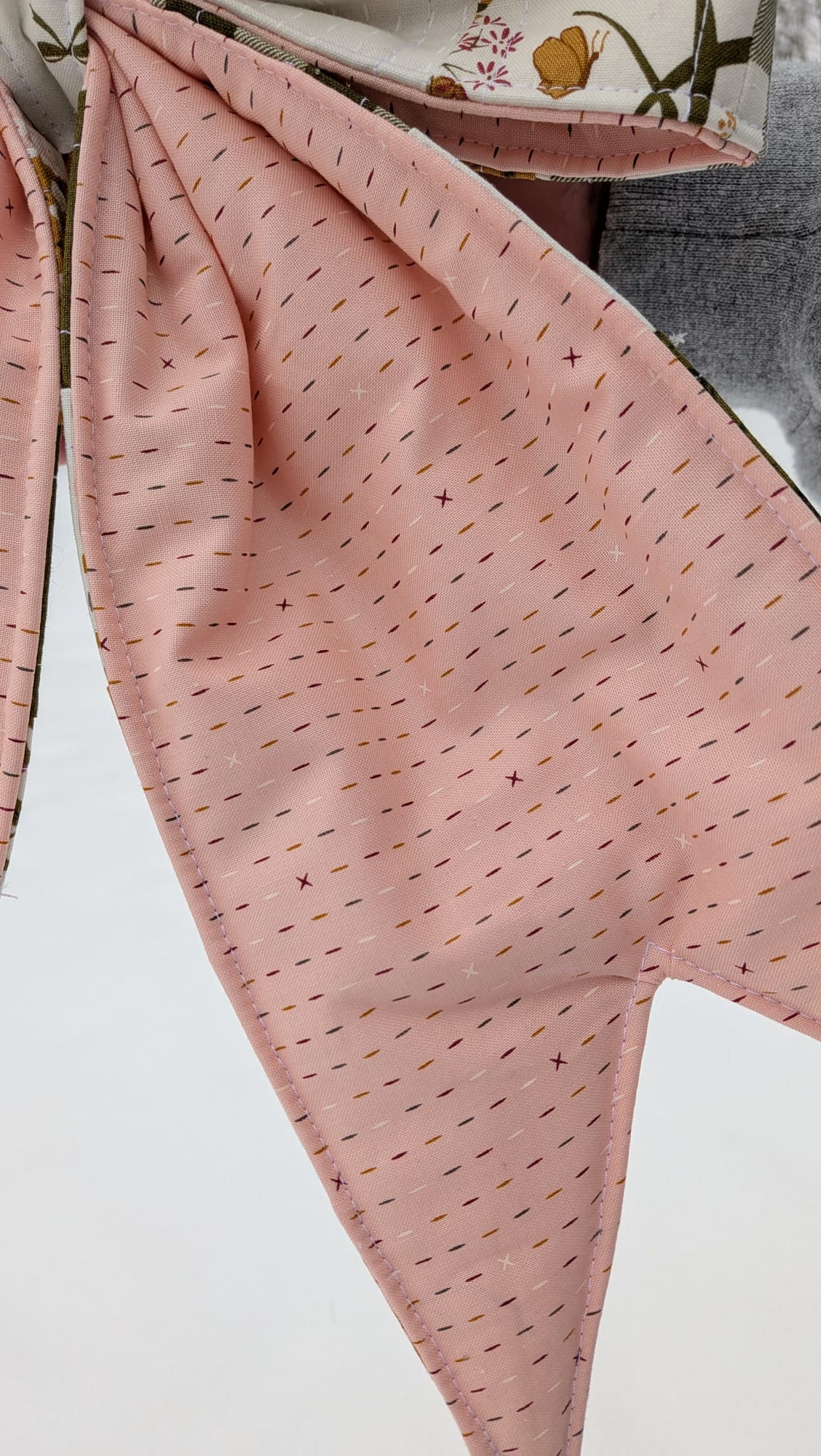 Patchwork Mini Quilted Bow