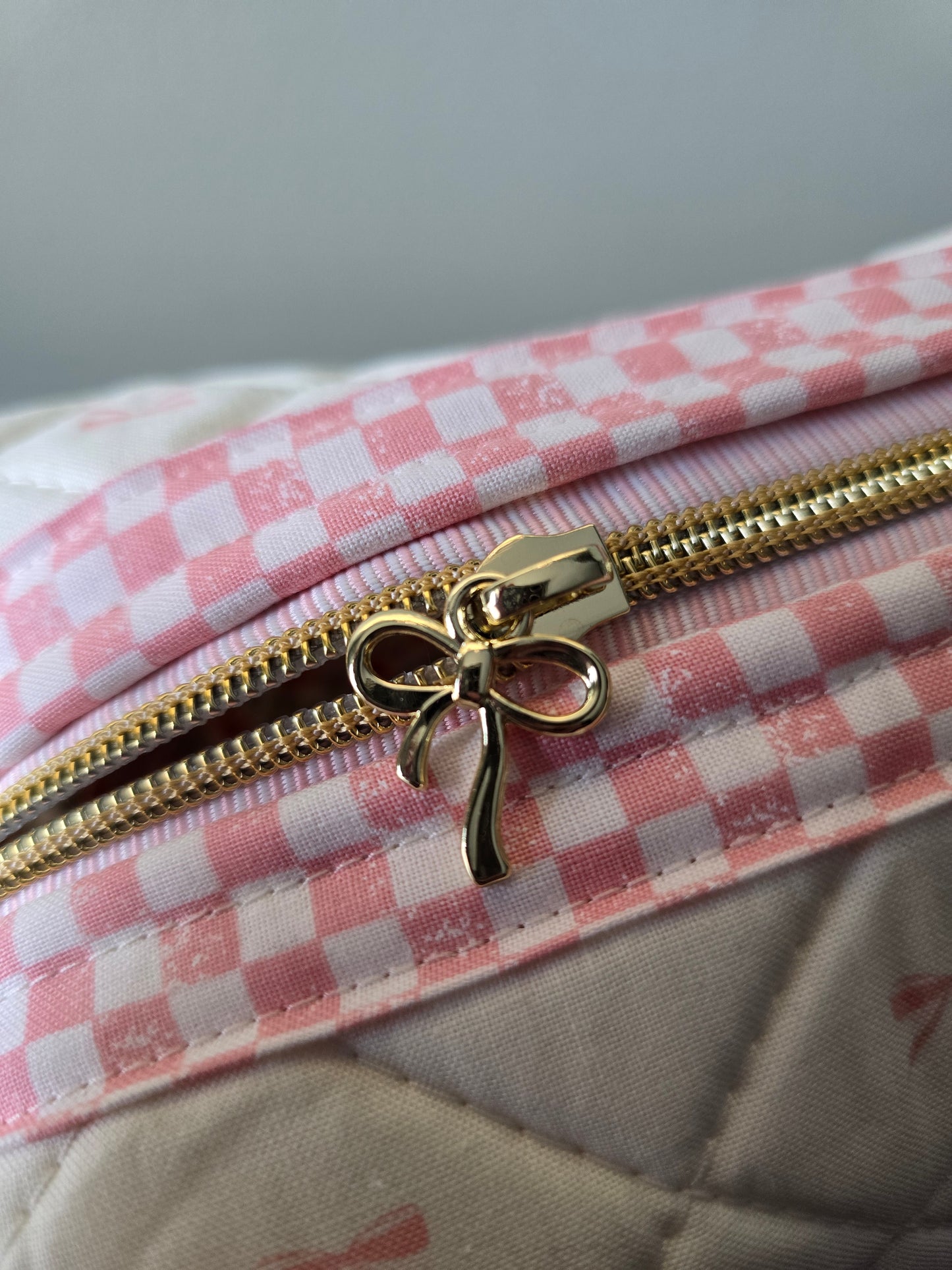 Willow Cream Bow Pouch